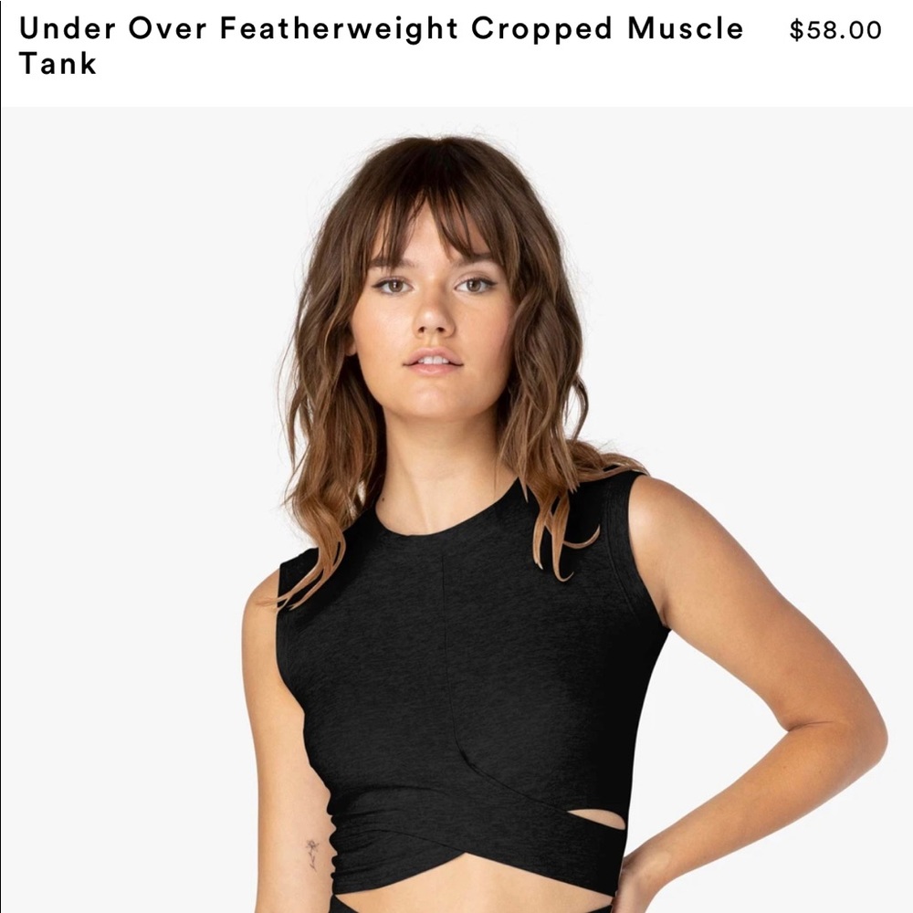Beyond yoga muscle tank